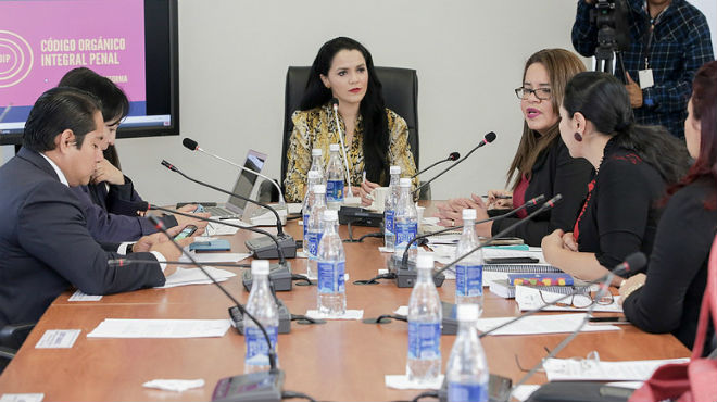 Miembros de la Comisin de Justicia de la Asamblea.