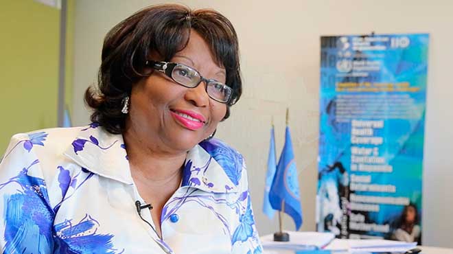 Carissa Etienne, directora de la OPS