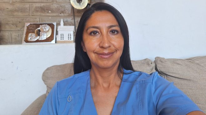 Vernica Chvez, presidenta del Colectivo Reaccin Ecuador.