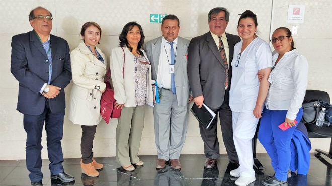 Miembros de la Confederacin de Profesionales de las Salud.