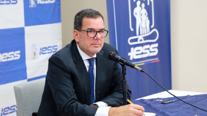 Eduardo Pea Hurtado, presidente del Consejo Directivo del IESS.