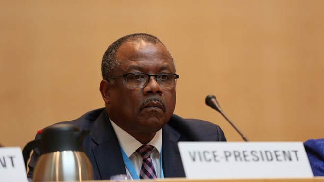 John Boyce, ministro de Salud de Barbados