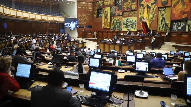 El Pleno de la Asamblea Nacional.