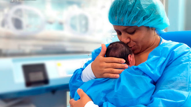 Unidad de Cuidados Intensivos Neonatales del Hospital Los Ceibos. 