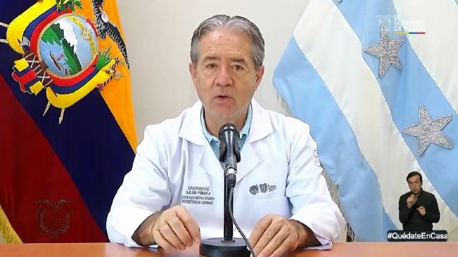 Juan Carlos Zevallos, ministro de Salud.