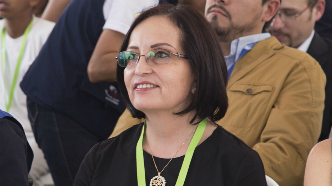 Margarita Guevara, ministra de Salud.