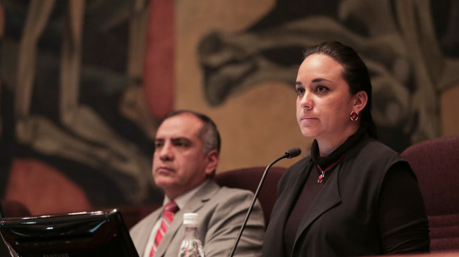 Gabriela Rivadeneira, presidenta de la Asamblea Nacional.