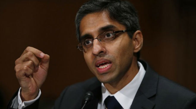 Vivek Murthy, jefe de Medicina de Estados Unidos.