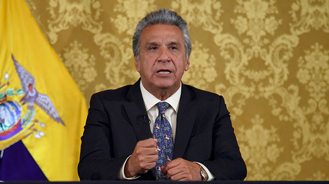 Lenn Moreno, presidente de Ecuador.