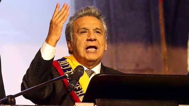 Lenn Moreno, presidente de Ecuador