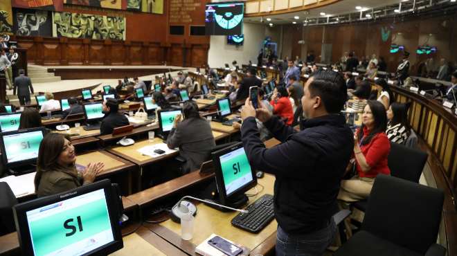 Pleno de la Asamblea Nacional.