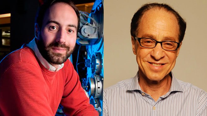 Ryan Calo, Universidad de Washington y Ray Kurzweil, director de Ingeniera de Google.