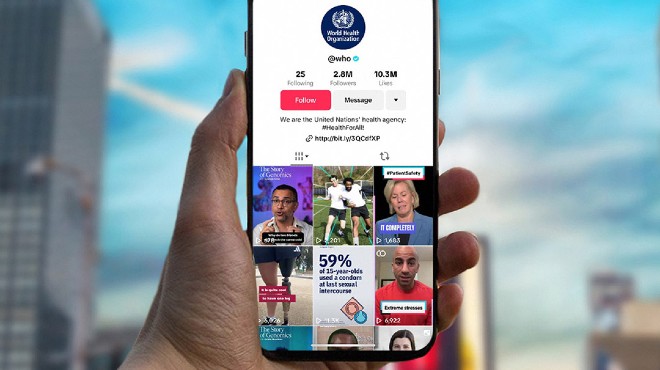 OMS inicia una colaboracin con TikTok para combatir la desinformacin sobre salud 